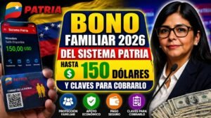 Bono Familiar 2026 del Sistema Patria: hasta 150 dólares y claves para cobrarlo